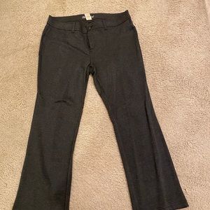 Size 22 W Faded Glory Charcoal Pants